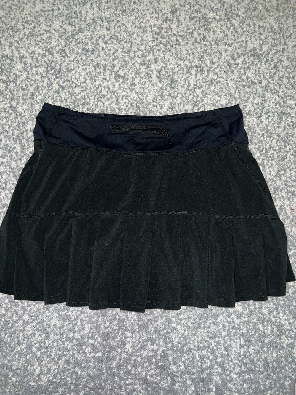 lululemon athletica Black Tennis Skirt size 8